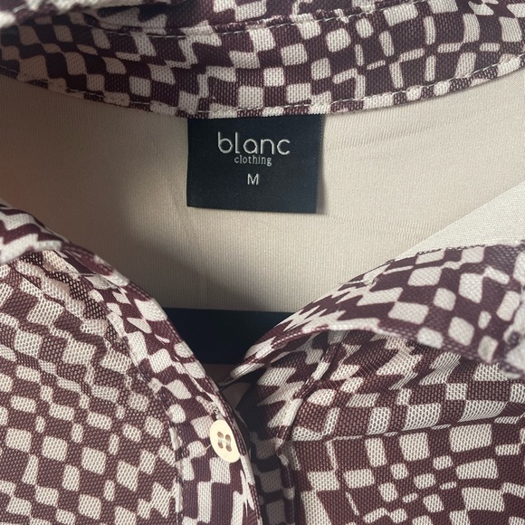 Blanc Size Medium Retro Bodycon Dress - Picture 3 of 4